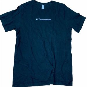 Apple Employee The Americana Black T-shirt Size L
